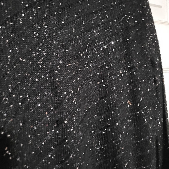APT 9 sequin black blouse - Picture 3 of 4